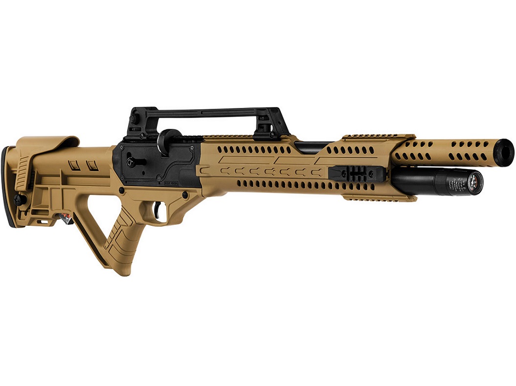 Hatsan INVADER AUTO FDE Semi Automatisch PCP Luchtgeweer 6.35mm / .25 Hatsan INVADER AUTO FDE Semi Automatisch PCP Luchtgeweer 6.35mm / .25